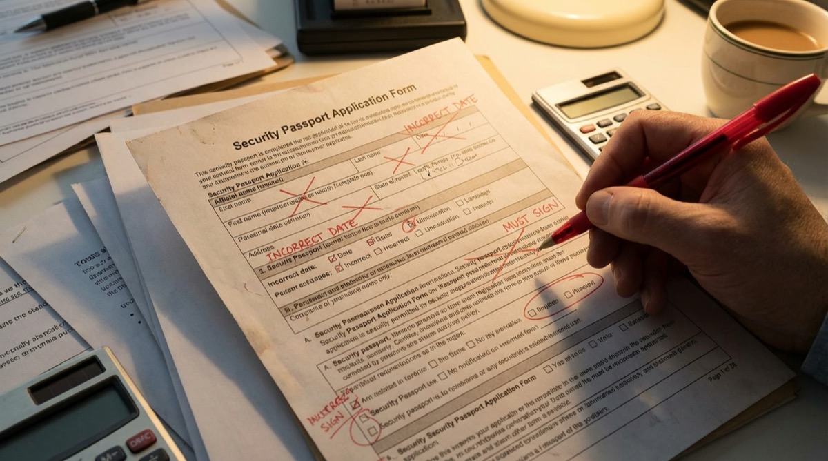 10 типичных ошибок при заполнении паспорта безопасности